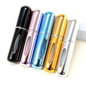 Set of 5 pcs Refillable Travel Perfume Spray Bottle
